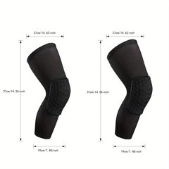 2pcs Compression Knee & Elbow Pads for Sports