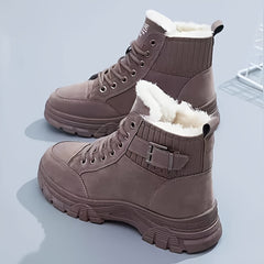 Thickened Medium Tube Snow Boots Warm Sneakers Women's Footwear