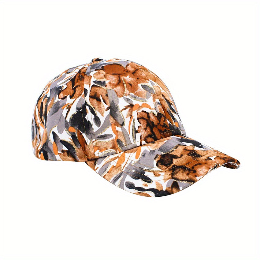 Fashionable Cap Pattern Sports Cap Baseball Cap Outdoor Trucker Sun Hat
