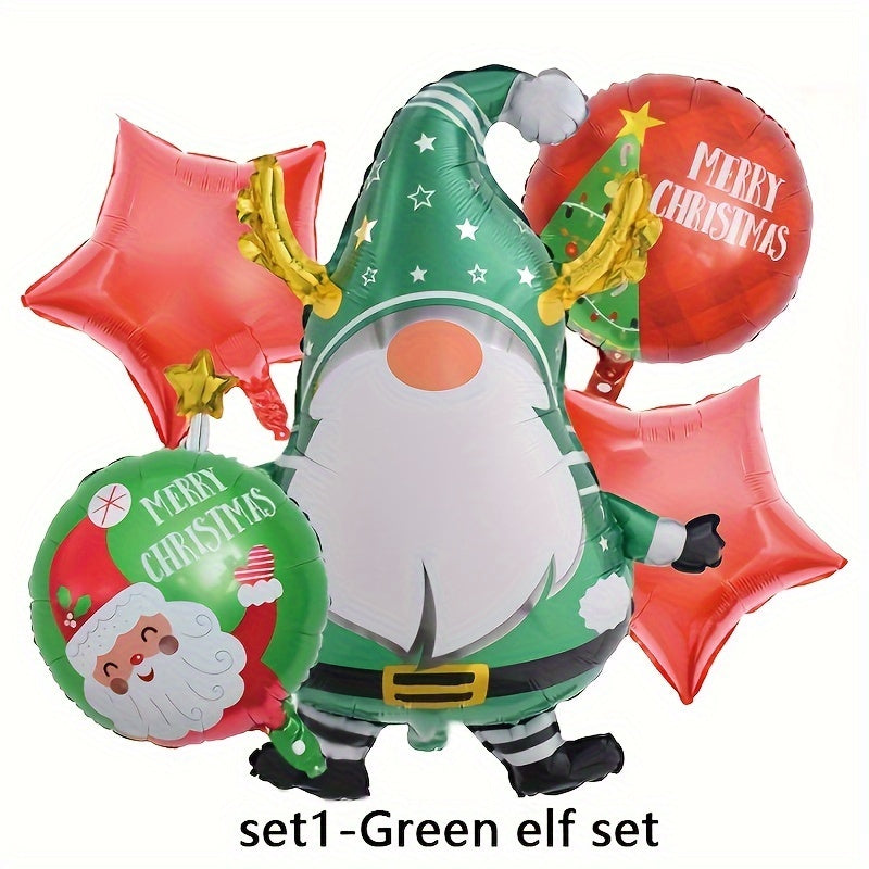 Christmas Balloon Santa & Snowman Inflatable Party Decoration