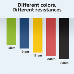 Latex Yoga Resistance Band Fitness Elastic Band Tension Band Squat