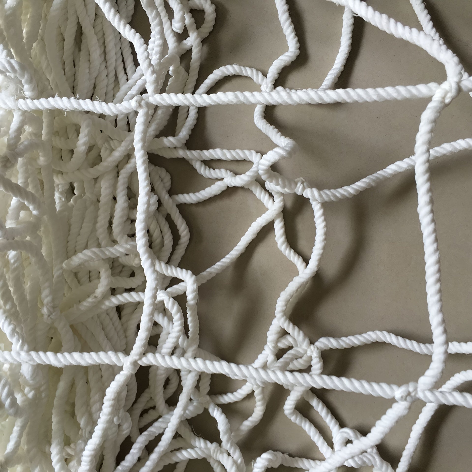 1pc Entry Level Soccer Net Handwoven Soccer Goal Matching Net