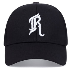 Men's Sports R Letter Baseball Cap