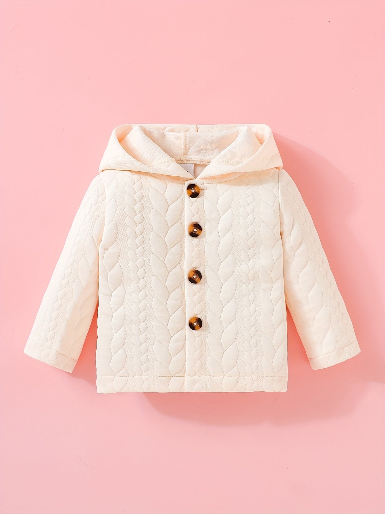 Baby Girls Hooded Coat Waterproof Jacket