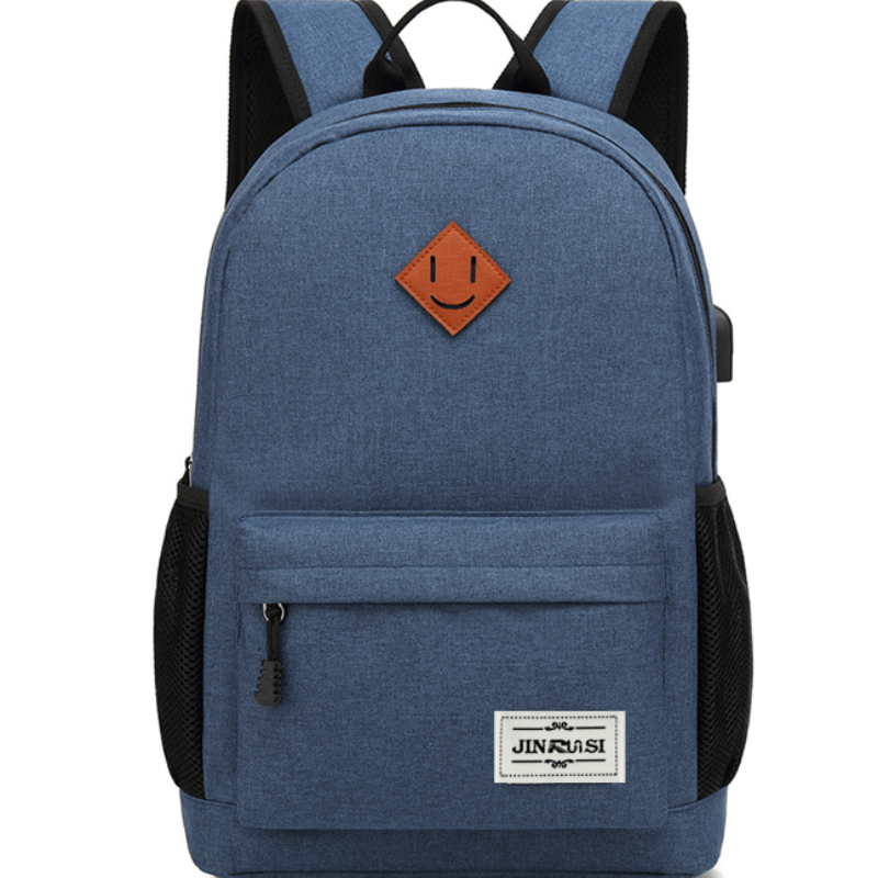 Large Capacity Backpack with USB Charging Port for Travel Daily Use