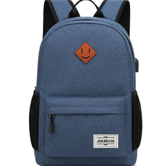 Large Capacity Backpack with USB Charging Port for Travel Daily Use