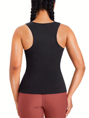 GOTOLY Women's Slimming Racerback Tank Top Sauna Sweat Yoga Sleeveless Top