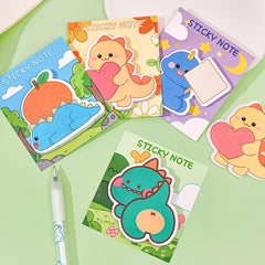Dinosaur Sticky Notes Journal Memo Paper