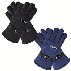 Winter Thermal Gloves Full Finger Ski Touch Screen Anti Slip Warm Liners