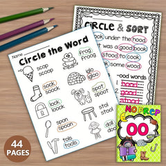 Phonics Workbook: Master 'OO' Word Families