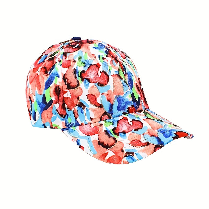 Fashionable Cap Pattern Sports Cap Baseball Cap Outdoor Trucker Sun Hat