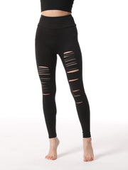 Women's Cutout Tight Pants for Fitness Yoga Running