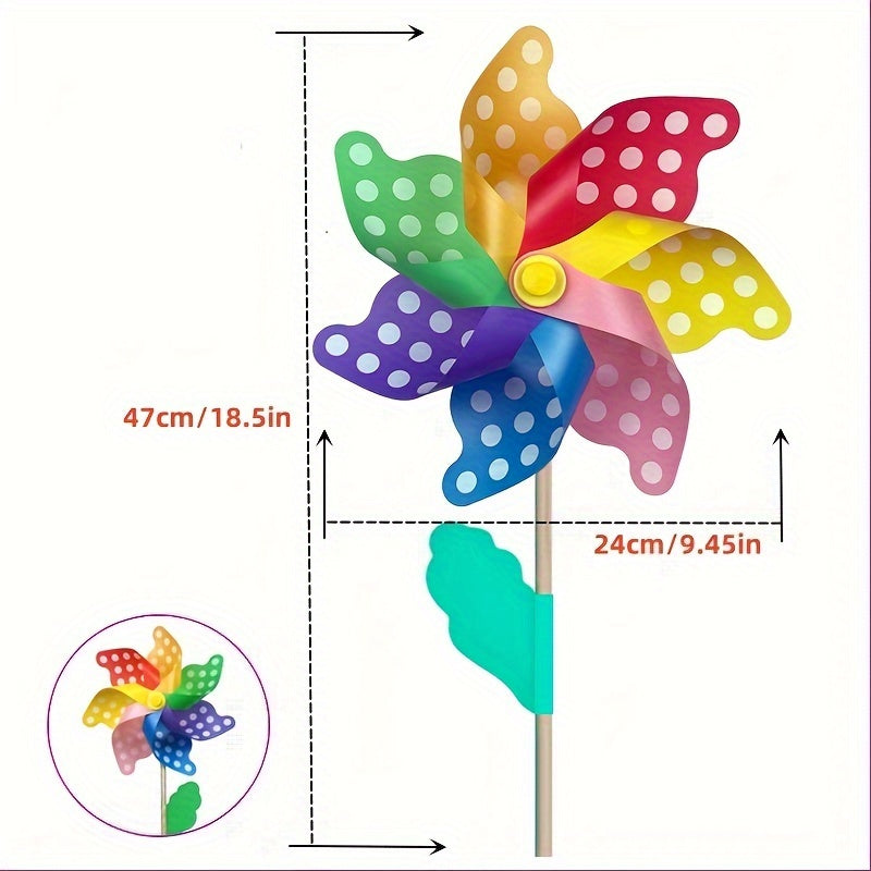 DIY Windmill Toy Rotation Outdoor Classic Toy Garden Decoration