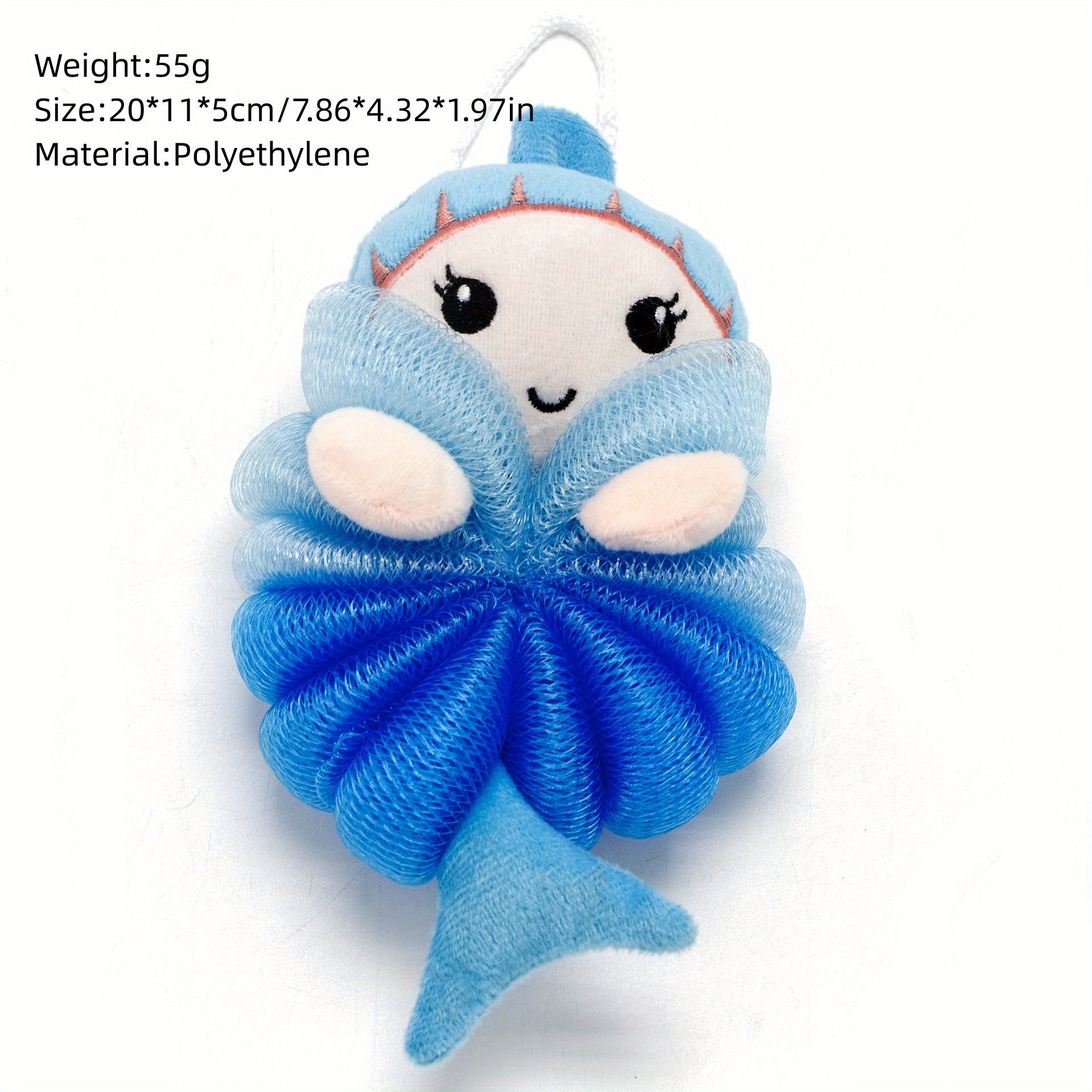 Mermaid Exfoliating Bath Ball for Kids