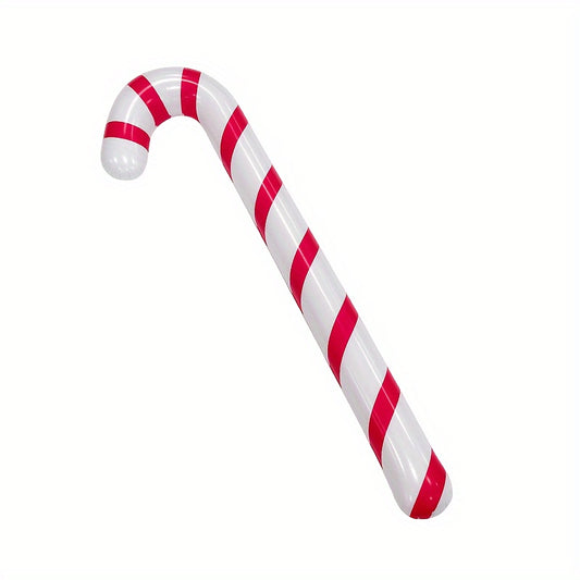 4pcs Inflatable Christmas Crutches Blow up Crutches Party Inflatable Toys