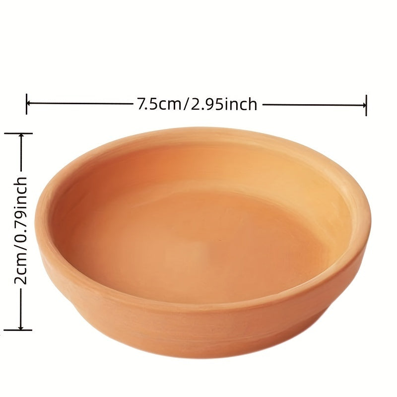 Terracotta Soil Saucer for Flower Nursery Succulent Plants Crafts Wedding Favors