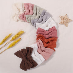 Baby Girls Bow Hair Clips Decorative Headwear Accessories