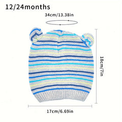 1pc Knitted Baby Hat Warm Beanie