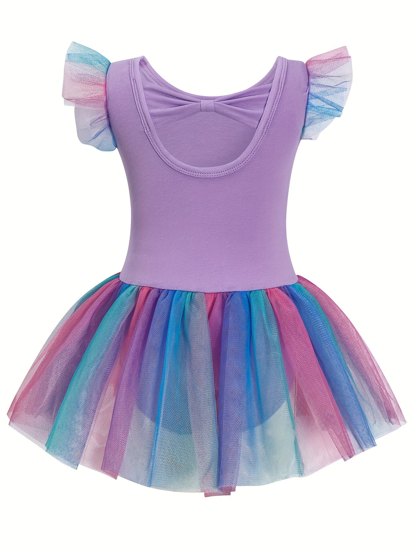 Dreamy Sequin Unicorn Ballet Leotard 95 Cotton Comfy Tutu Dance Dress