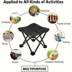 Portable Folding Stool for Camping Fishing Travel Hiking Garden Beach