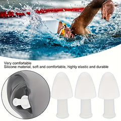 Waterproof Silicone Earplugs for Swimming Diving Bath