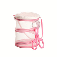 Outdoor Adventure Portable Butterfly Cage Mesh Folding Insect Cage