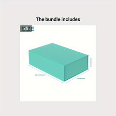 Large Magnetic Gift Box with Lid, Cards and Envelopes