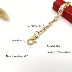 Detachable Metal Bag Strap Lightweight Travel Accessories