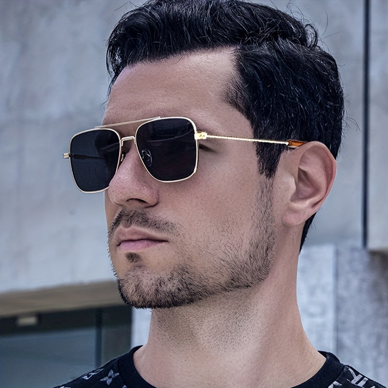 Men's Aviation Style Sunglasses Vintage UV400 Driving Eyewear