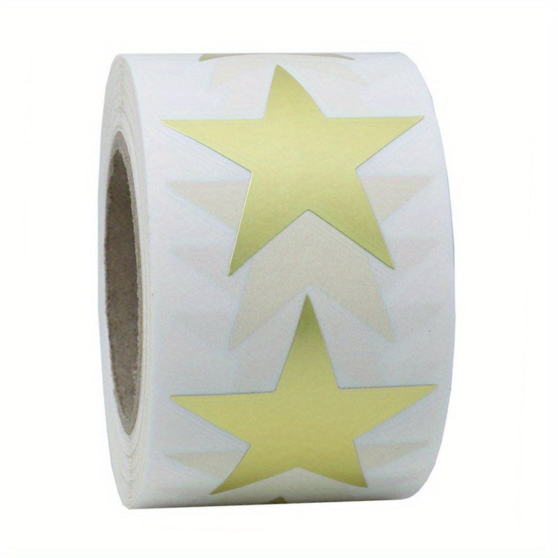 500 Star Shaped Labels for Weddings & Packaging