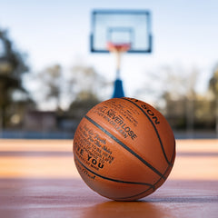 Size 7 Printed Basketball Ball, Birthday Gift for Training