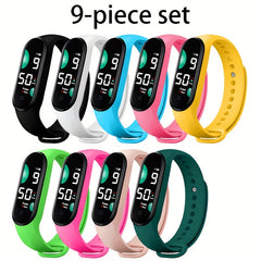 Stylish Minimalist LED Watch Set - Captivate Your Audience