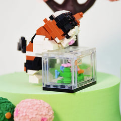 Animal Toy Building Block DIY Doll Set