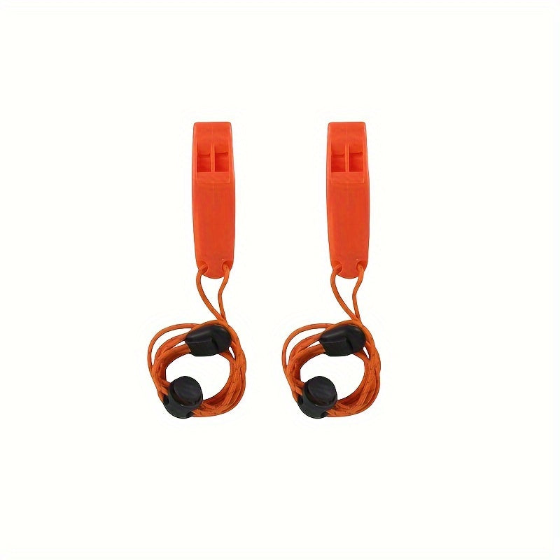 Emergency Whistles 4 Pack - Ultra Loud 120 Decibels