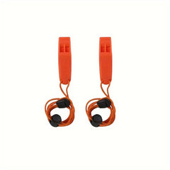 Emergency Whistles 4 Pack - Ultra Loud 120 Decibels