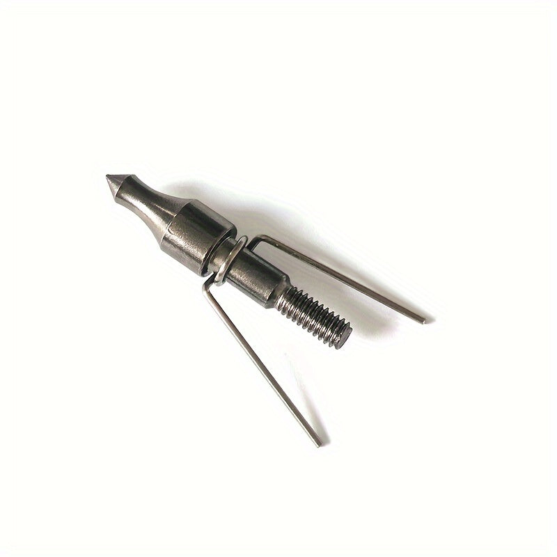 12pcs Stainless Steel Fishing Barbed Slider Spring Kit