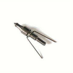 12pcs Stainless Steel Fishing Barbed Slider Spring Kit