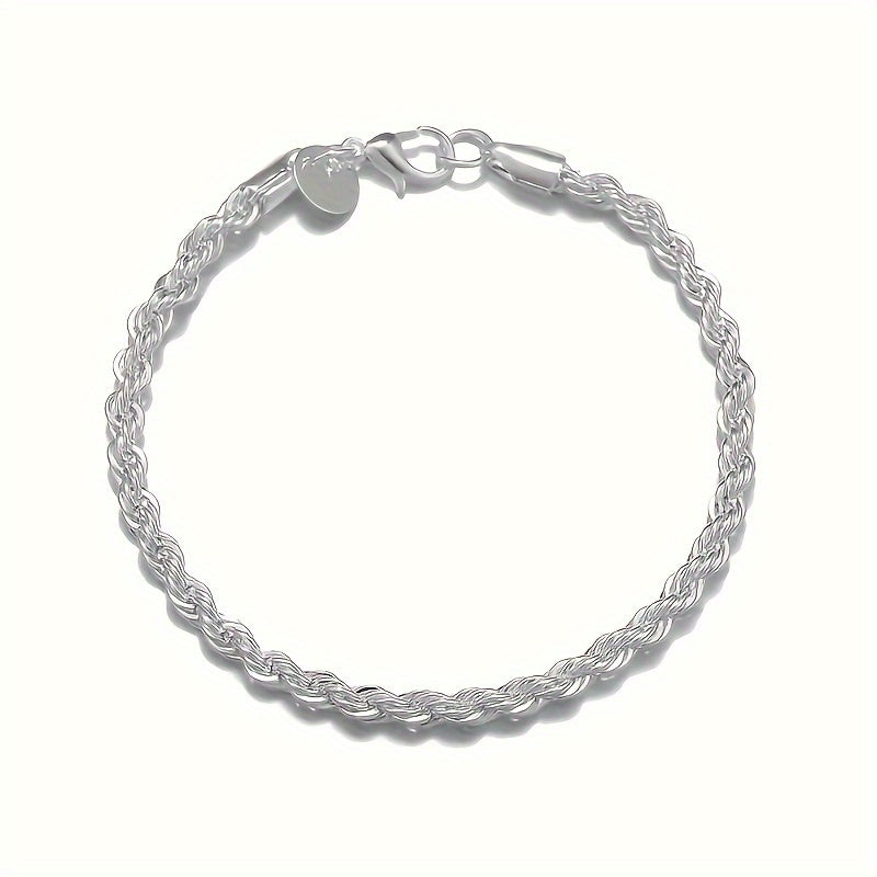 Classic Twisted Rope Bracelet For Girls Jewelry Accessories
