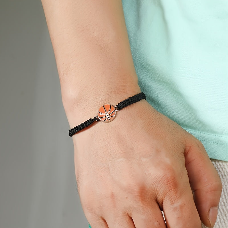 Braided Hand Rope Volleyball Team Fan Bracelet Football Basketball Bracelet