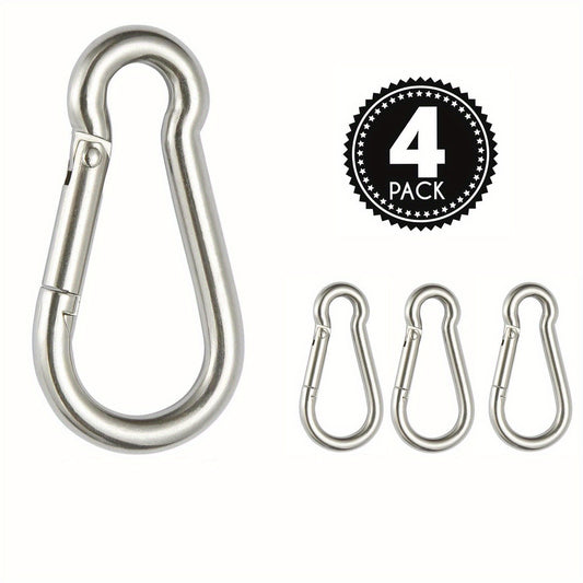 Assorted Sizes Stainless Steel Carabiner Heavy Duty Clips