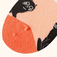 Cartoon Cat Print Socks Women's Stockings & Hosiery