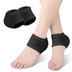 Gel Silicone Heel Protector Sleeve Plantar Fasciitis Support Feet Care