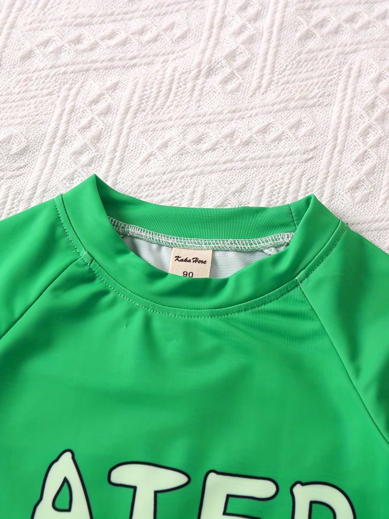 Boys Little Gator Cartoon Crocodile Swimming Suit