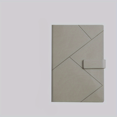 A5 Embossed Notebook for Business Office, Meeting Records Notepad Set