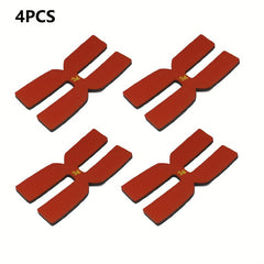 4pcs Rubber H Tennis Racket Weight Strip Tennis Accessories