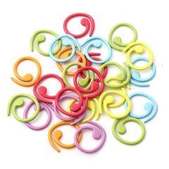 100pcs Zinc Alloy Knitting Stitch Markers Multicolor Crochet Stitch Lock