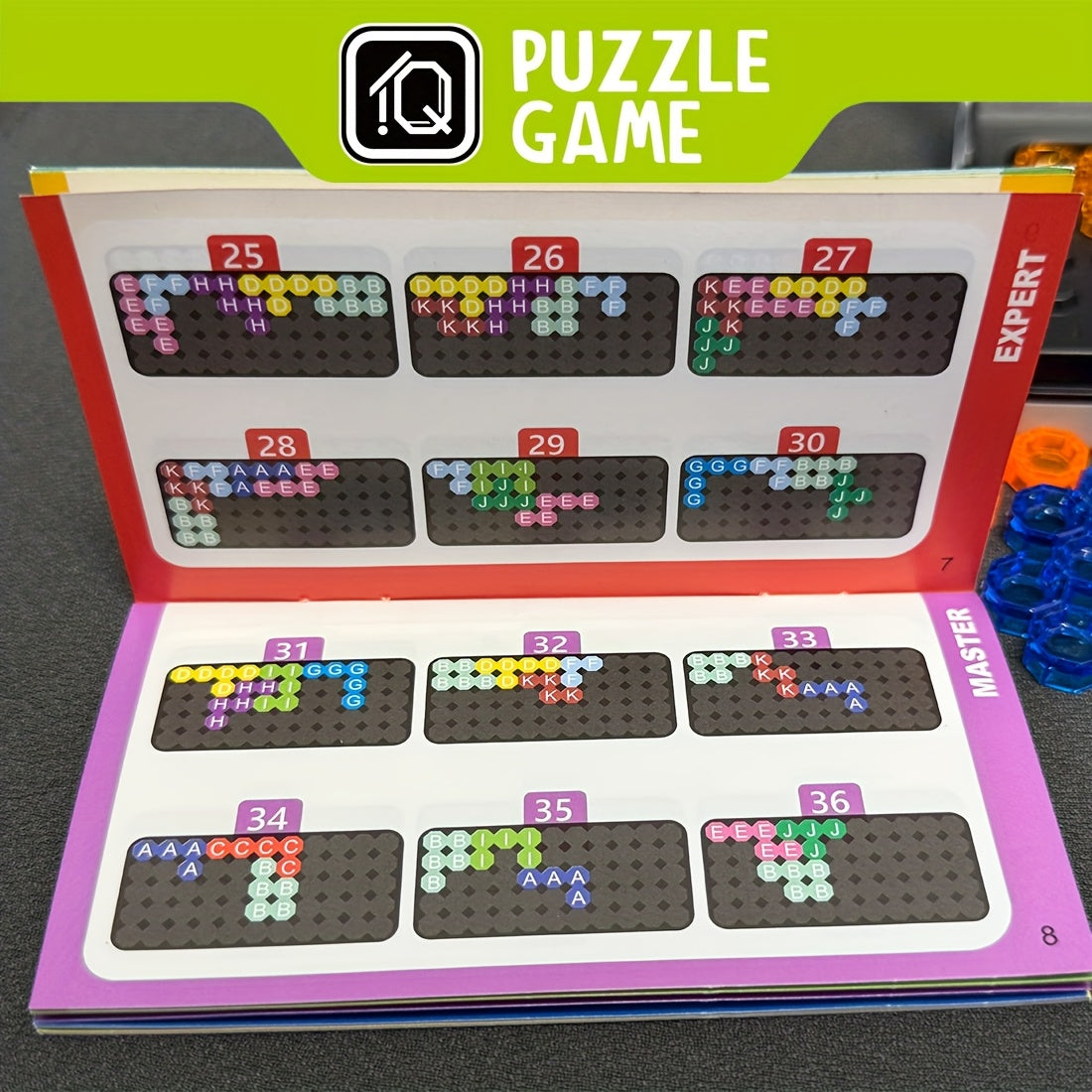 IQ Puzzle Game 80 Challenges Boys Girls Brain Teaser Birthdays Parties