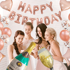 Golden Birthday Party Decorations Set Golden Happy Birthday Banner