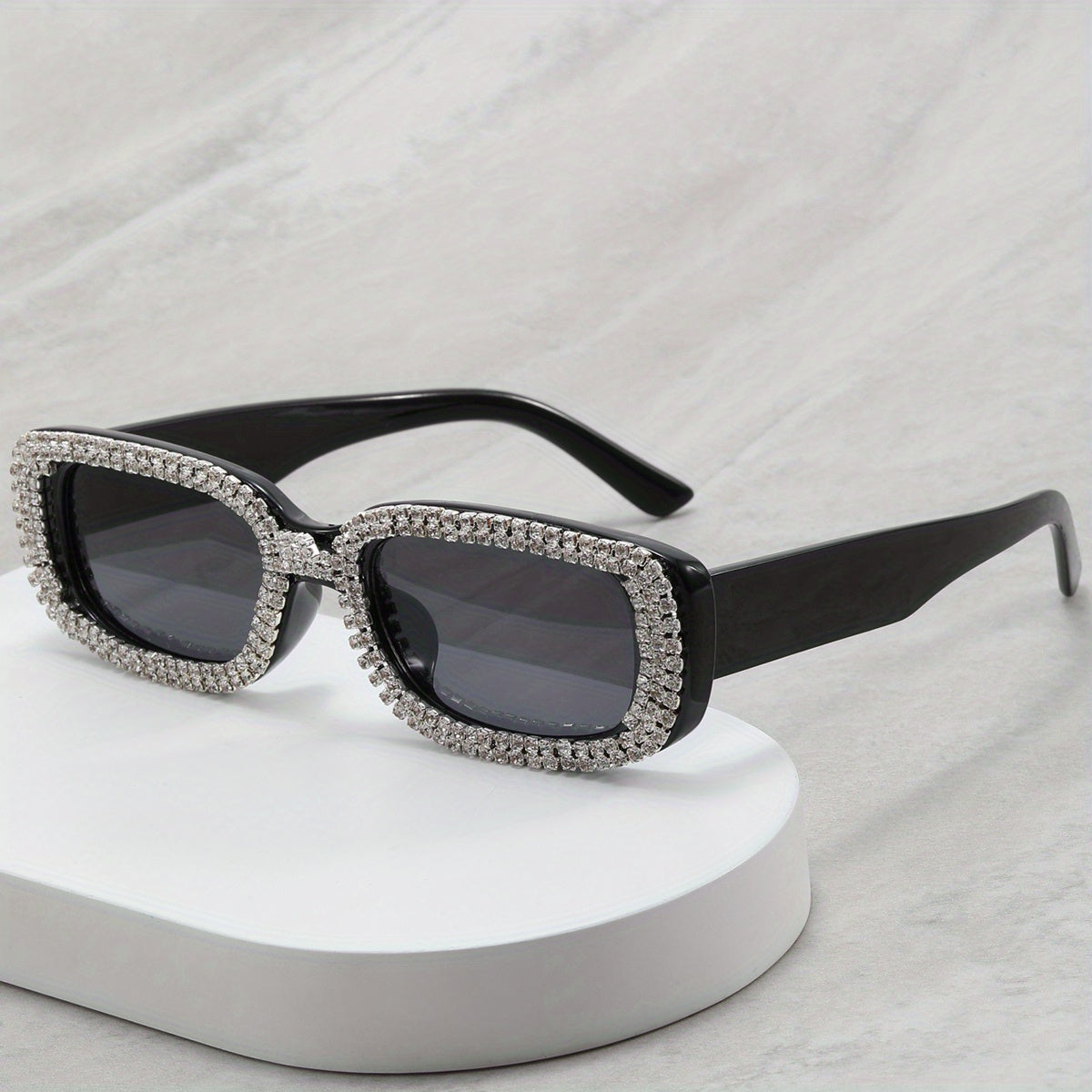 Men's Artificial Diamond Sunglasses Hip-hop Punk Style