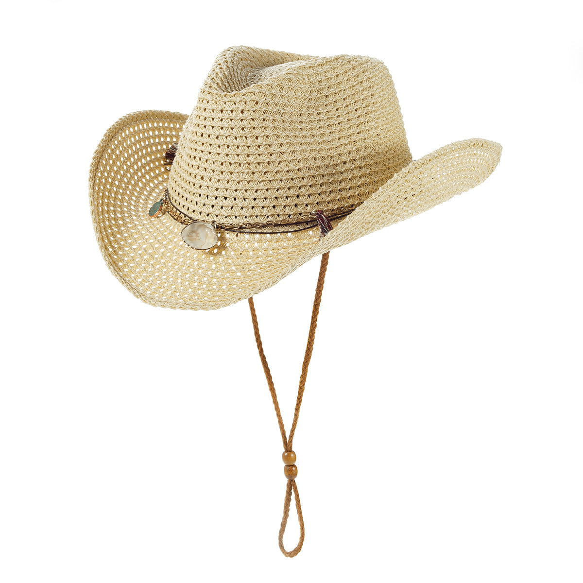 Western Cowboy Straw Hat Outdoor Seaside Beach Cap Sun Protection Sun Hat
